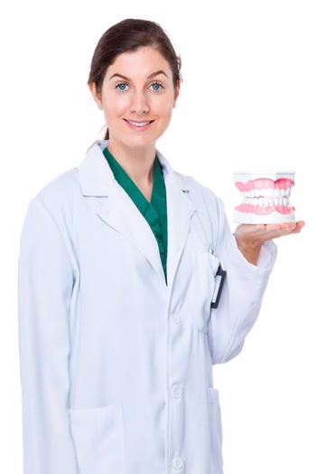 ims-financial-funding-without-worries female doctor holding plastic mouth